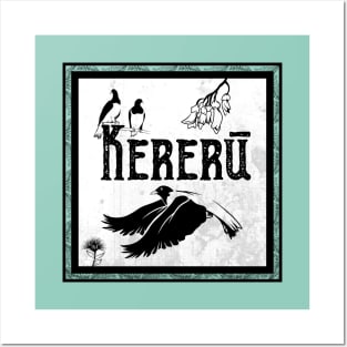 Kereru Wood Pigeon Posters and Art